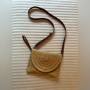 NWOT Straw purse